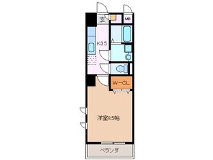 津駅 徒歩18分 5階の物件間取画像